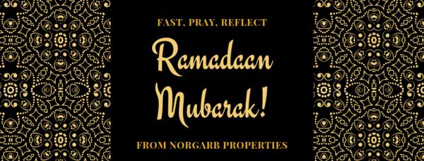Norgarb Properties wishes all Muslim readers & neighbours, a Blessed Ramadaan